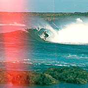 Surf, surfista in barrel
